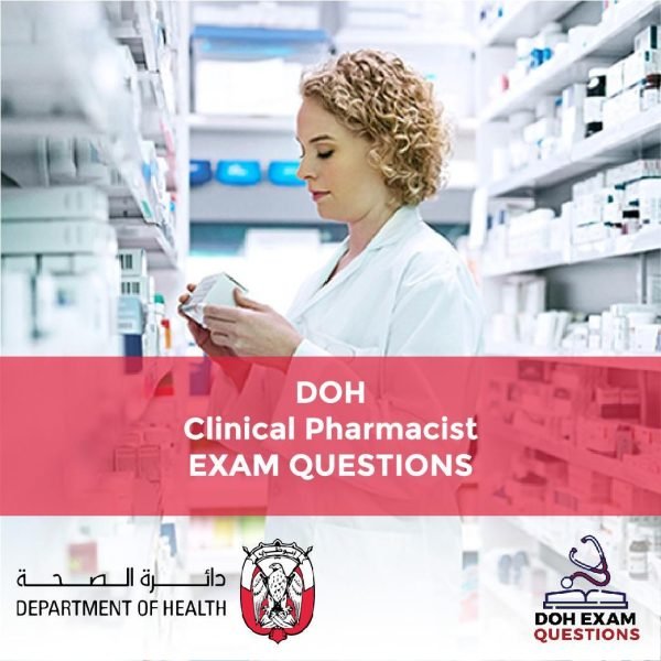 DOH Clinical Pharmacists Exam Questions