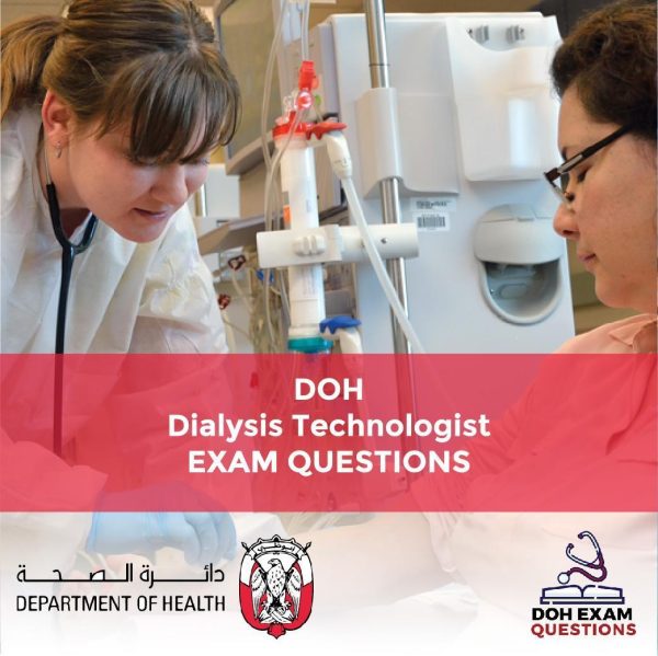 DOH Dialysis Technologist Exam Questions