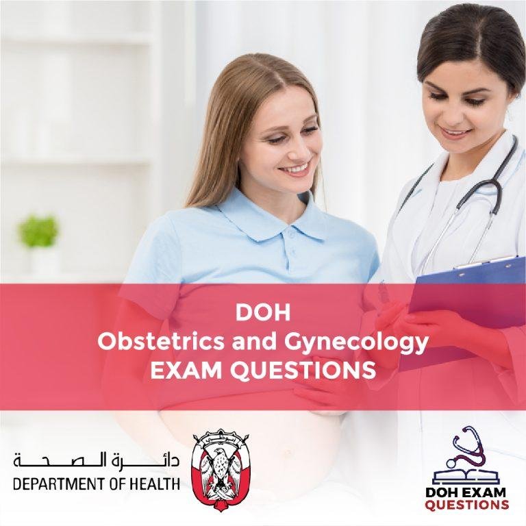 DOH Obstetrics & Gynecology Exam Question - DOH