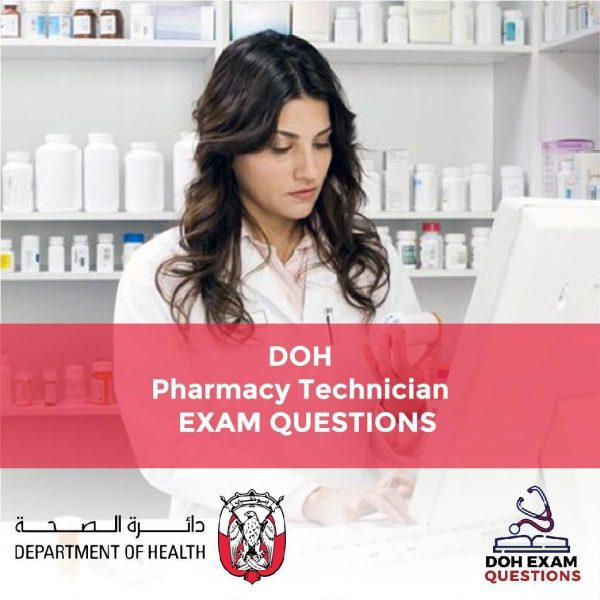 DOH Pharmacy Technician Exam Questions