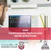 DOH Cardiovascular Technologist Exam Questions