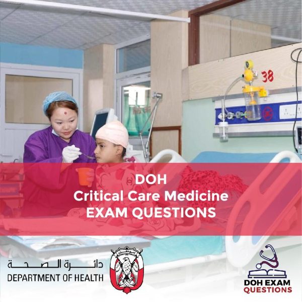 DOH Critical Care Medicine Exam Questions