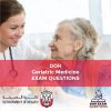 DOH Geriatric Medicine Exam Questions