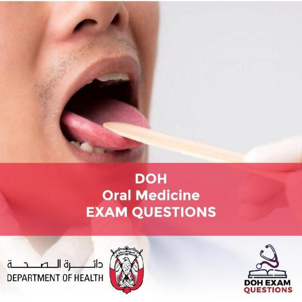 DOH Oral Medicine Exam Questions