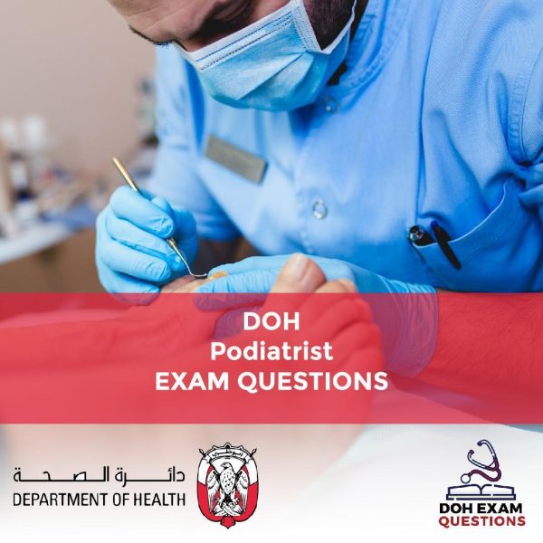 DOH Podiatrist Exam Questions