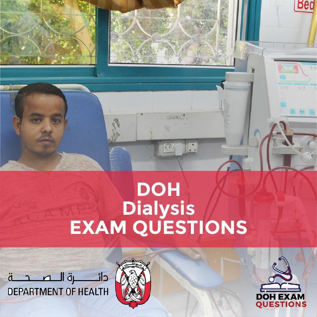 DOH Dialysis Exam Questions