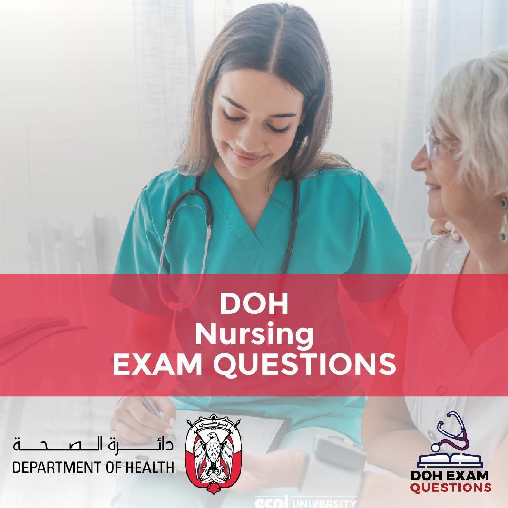 DOH Nursing Exam Questions