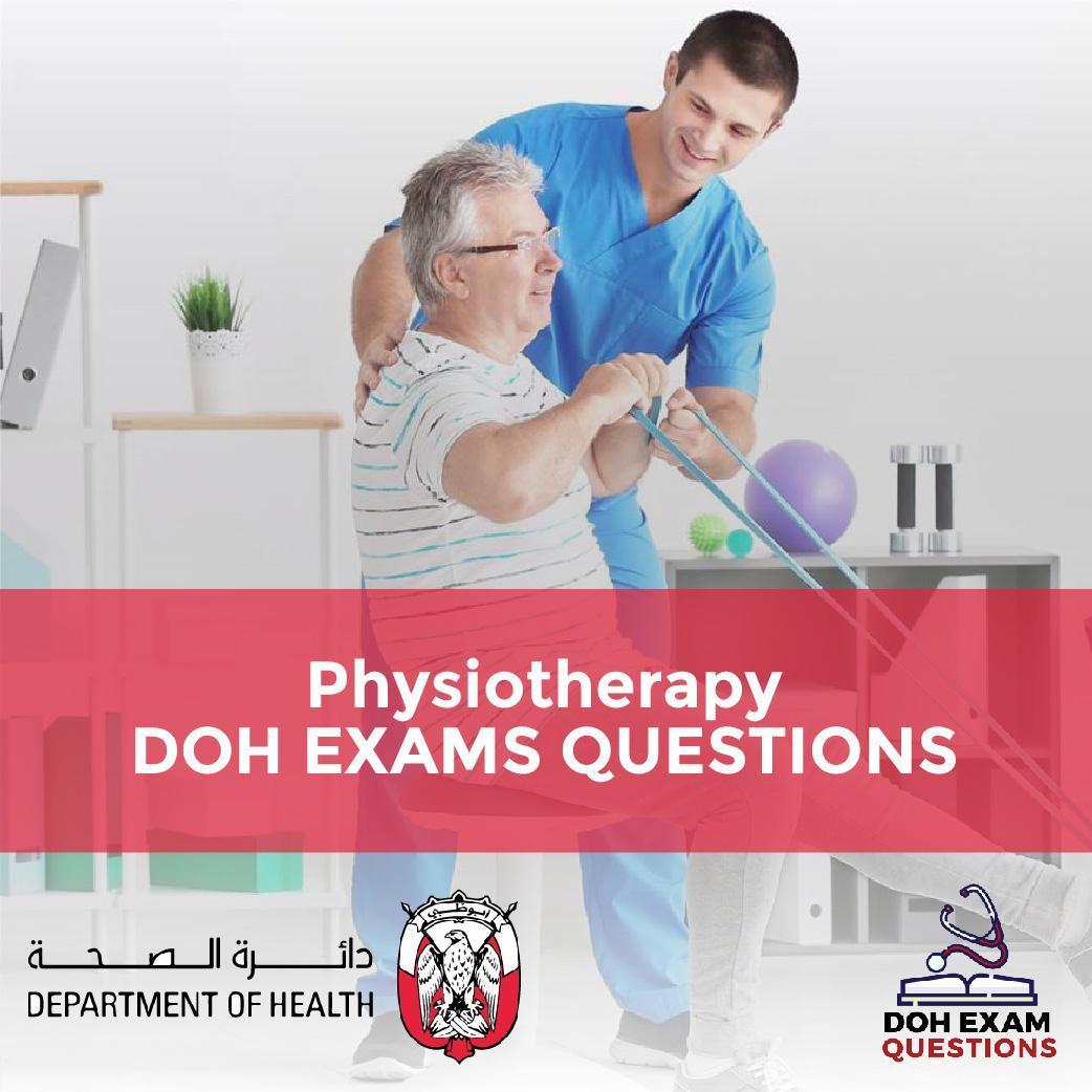 Physiotherapy DOH Exam Questions