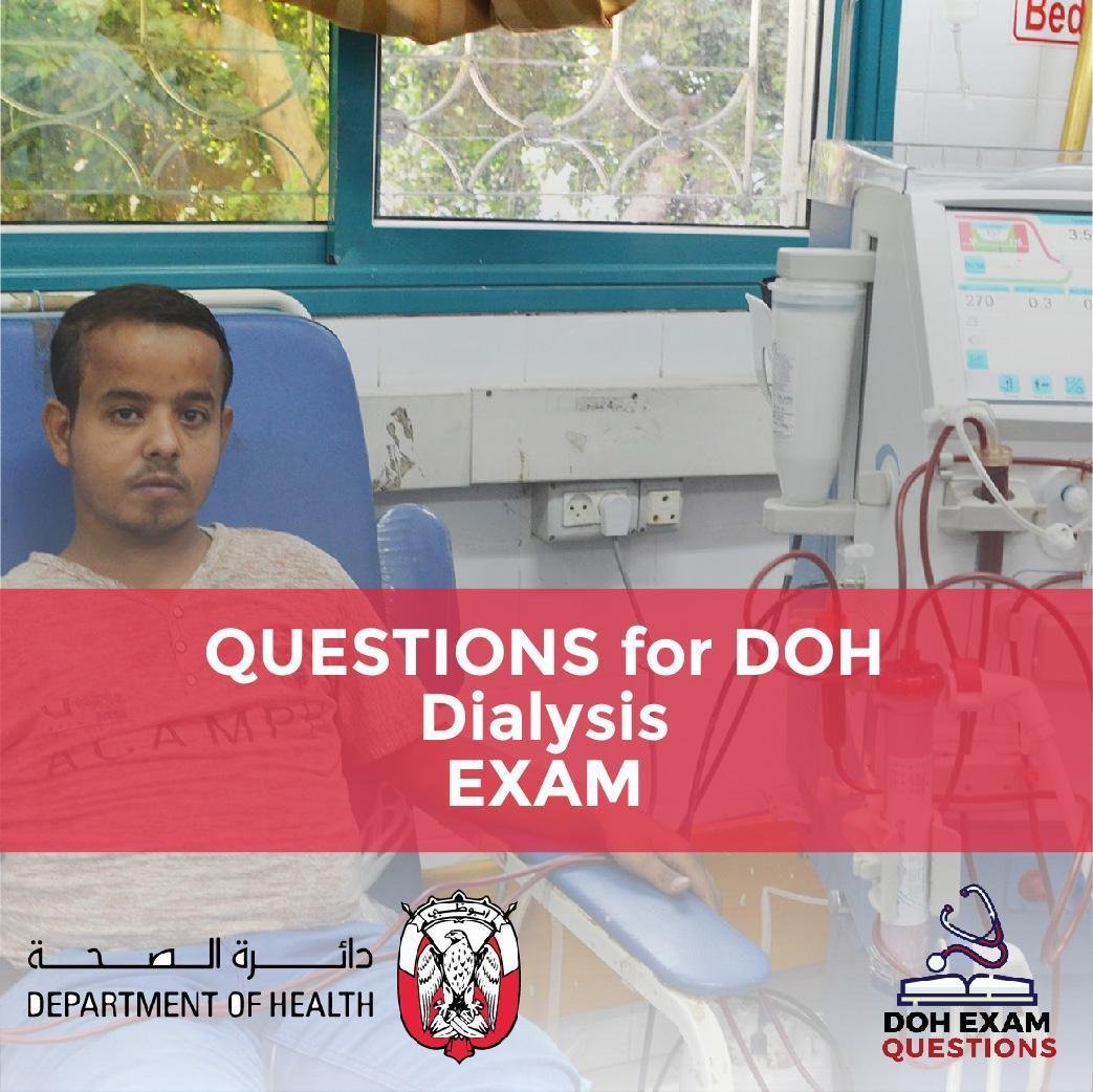 Questions For DOH Dialysis Exam