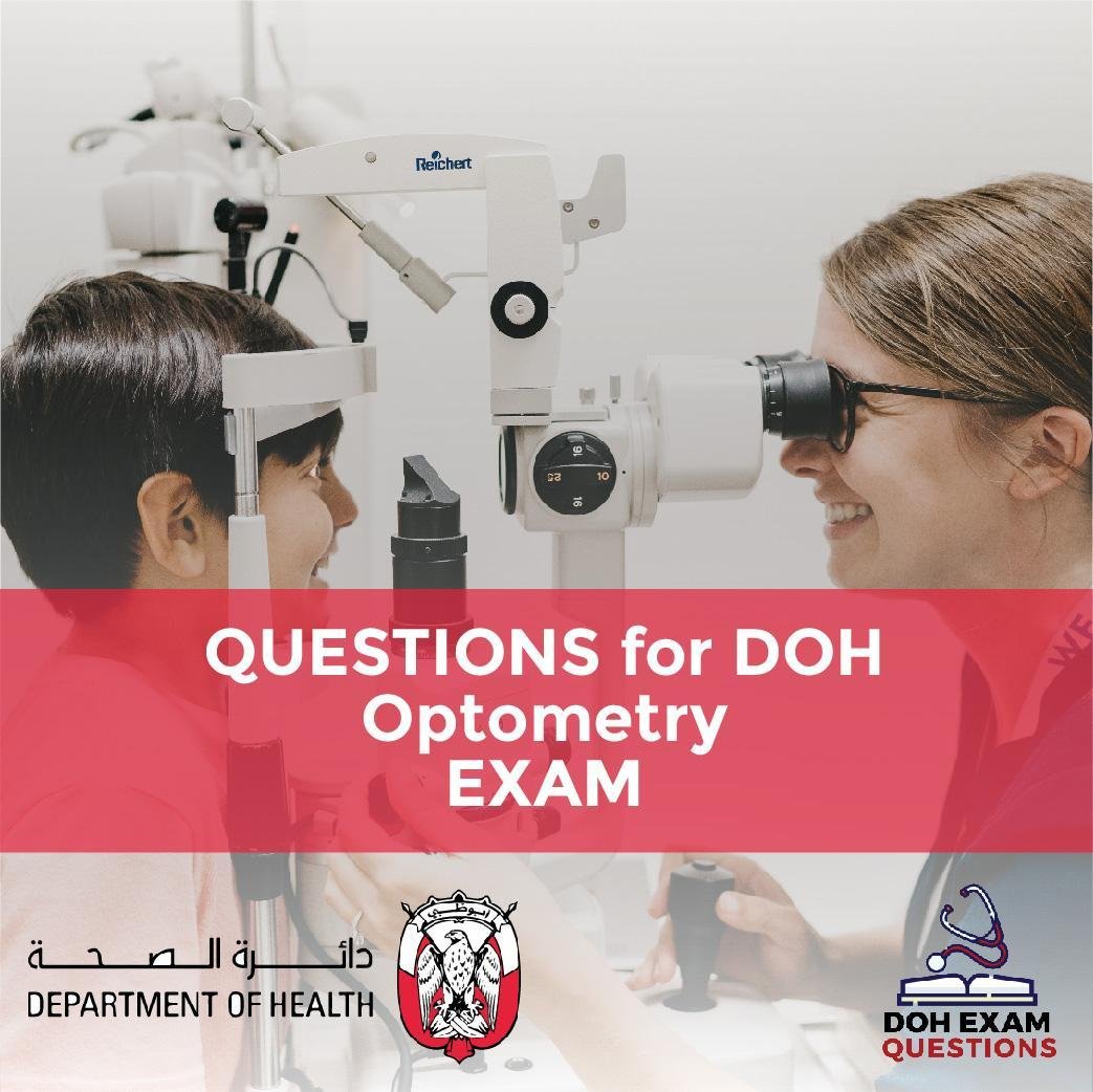 Questions For DOH Optometry Exam