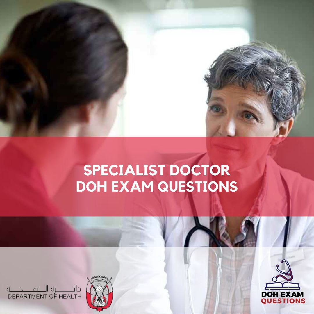 SPECIALIST DOCTOR DOH EXAM QUESTIONS